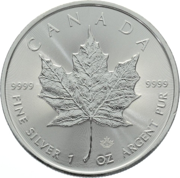 Kanada 5 Dollars 2022 Maple Leaf - 1 Unze Feinsilber